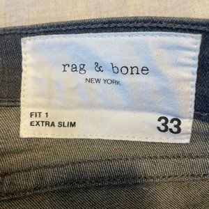 Rag & Bone Men's Jeans (Extra Slim 33)